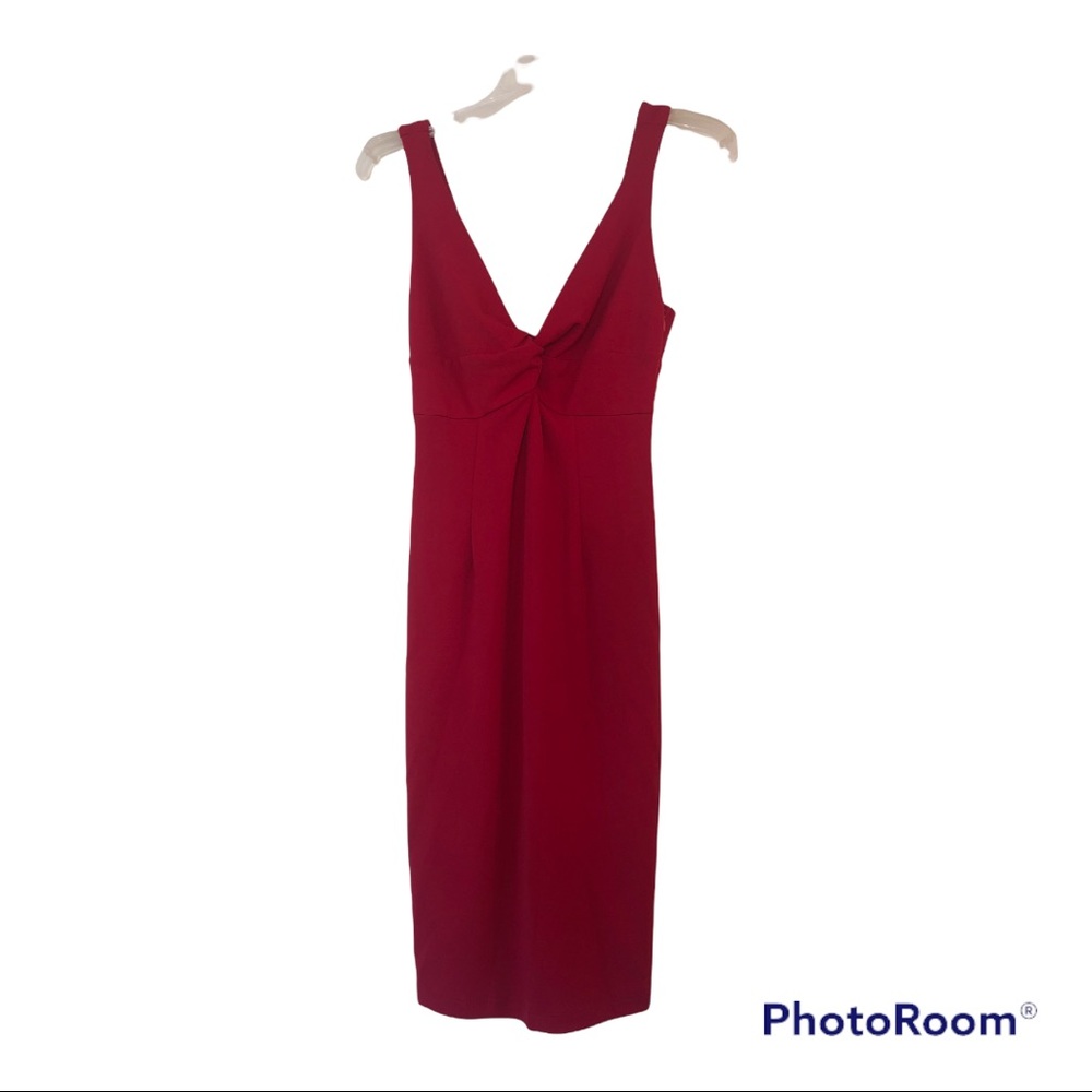 Red NY&Company slip dress - Picture 5 of 5
